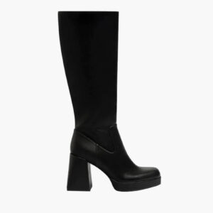 Knee-high heeled boots